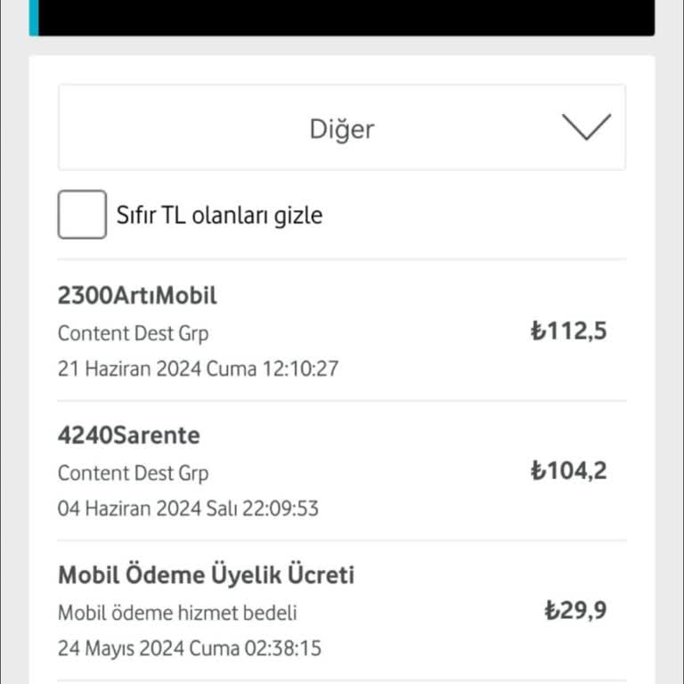 Vodafone Haksız Kazanç Peşinde