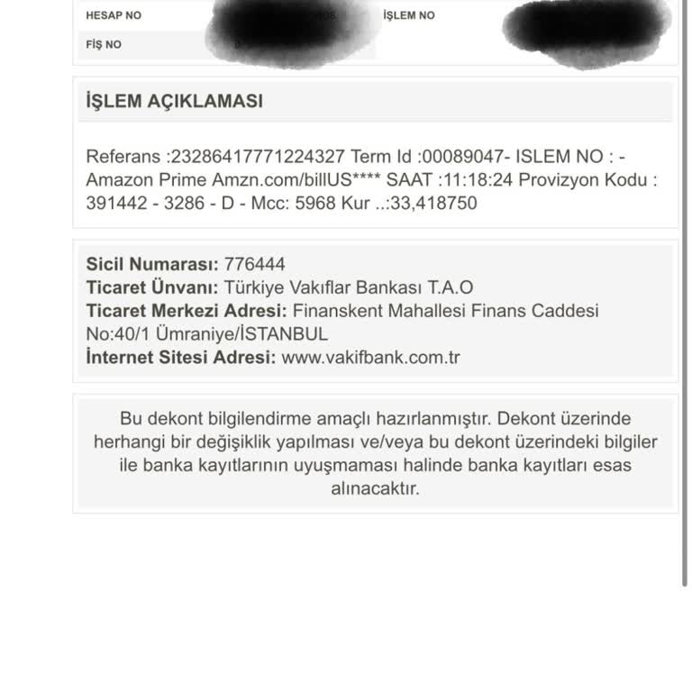 Amazon Prime Üyeliğimdeki Belirsiz Ücret Kesintileri