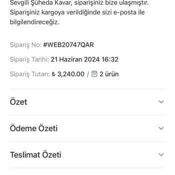 Qarmacha İadenin Kabul Edilmemesi