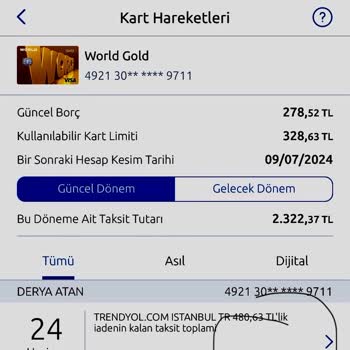 Trendyolmilla Ücret İadesi İçin