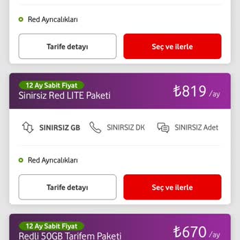 Vodafone Tarife Güncellemesi: Daha Uygun Bir Seçenek Arıyorum