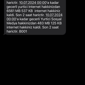 Türk Telekom Paket Satın Aldım Ama Gelmedi Paket