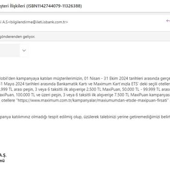 İş Bankası MaxiPuan Aldatmacası. Kart Çıkarmadan Önce 2 Kez Düşün!