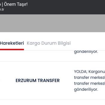 Kargom Nerede? Aras Kargo'dan Kargomu İstiyorum!
