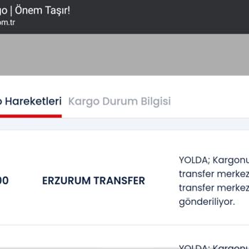 Kargom Nerede? Aras Kargo'dan Kargomu İstiyorum!