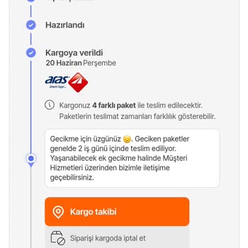 Kargom Nerede? Aras Kargo'dan Kargomu İstiyorum!