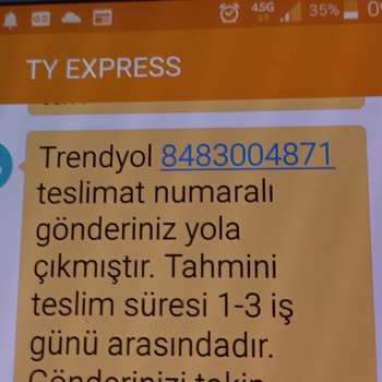 Trendyol Express Kargonun Ürünü Getirmemesi