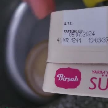 Birşah Süt Bozuk Çıktı!