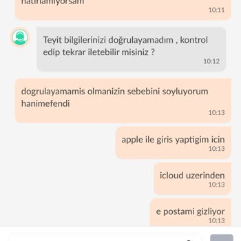 Dolap Eski Numarama Erişim Yok