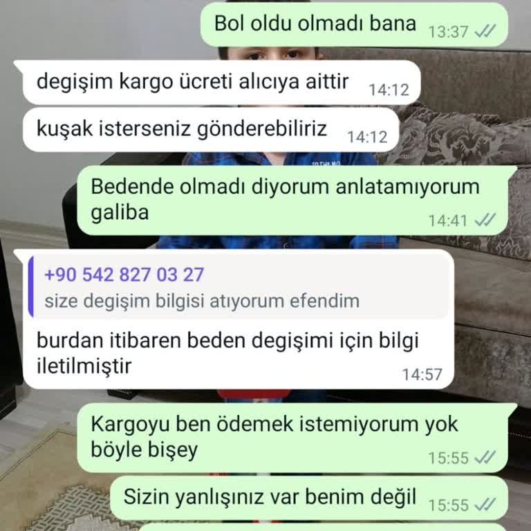 Tarz-ı Has Butik Yanlış Ürün Ve Sorumsuz Müşteri Hizmetleri