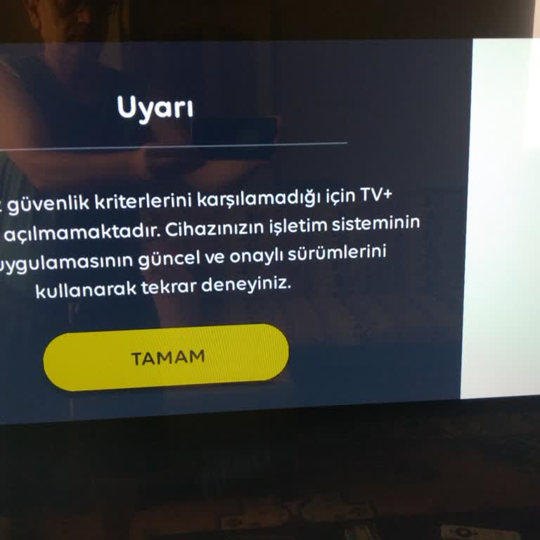 Eski TV'de Çalışan TV+ Yeni Android TV'de Çalışmıyor. TV+ Destek Yok.
