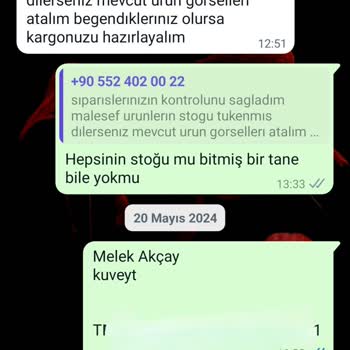 Butik Ponçik Ürün Göndermeme Ve Para İadesi Yapmama.