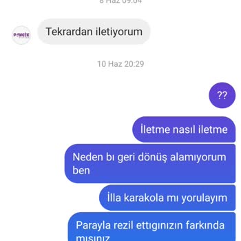 Butik Ponçik Ürün Göndermeme Ve Para İadesi Yapmama.