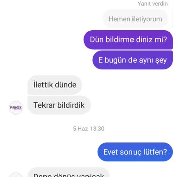 Butik Ponçik Ürün Göndermeme Ve Para İadesi Yapmama.