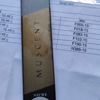 Muscent Perfume Çatlak Şişe