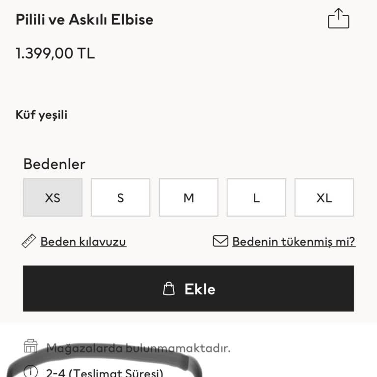 H&M Alışveriş Sorunu