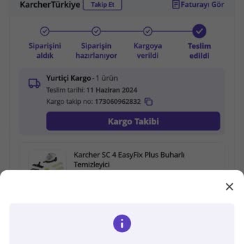 Karcher Faturasız Ürün Gönderimi Yaptı Bu Yasal Değil!