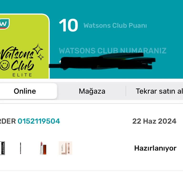 Watsons Çok Geç Kargolama Yapıyor