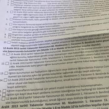 VFS Global Schengen Vizesi 8. Made Kredi