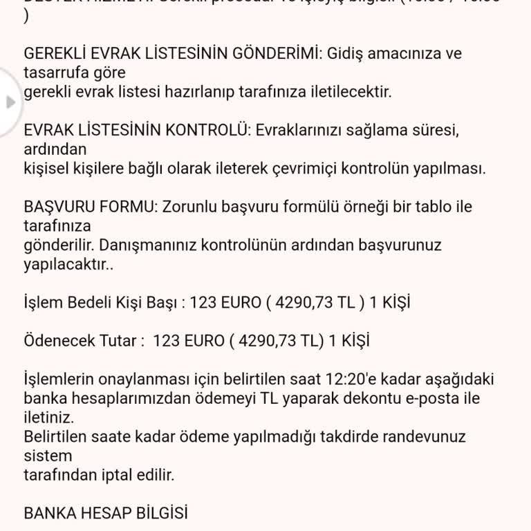 VFS Turizm Vize Başvurusunda Ulaşılamayan Firma