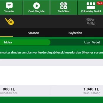 Bilyoner 5,5 Saat Önce Tutan Kupon Ücretini Hala Ödemedi