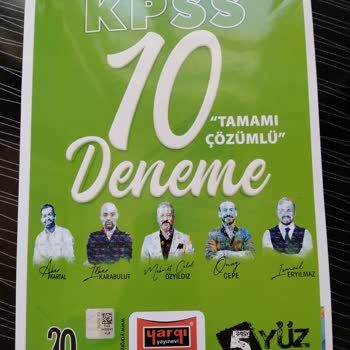Yargı Yayınevi Yargı KPSS Deneme 2024