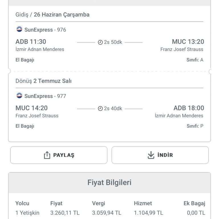 Biletall Yanlış Bilgilendirme Yüzünden 1900 TL Fazla Ödedim