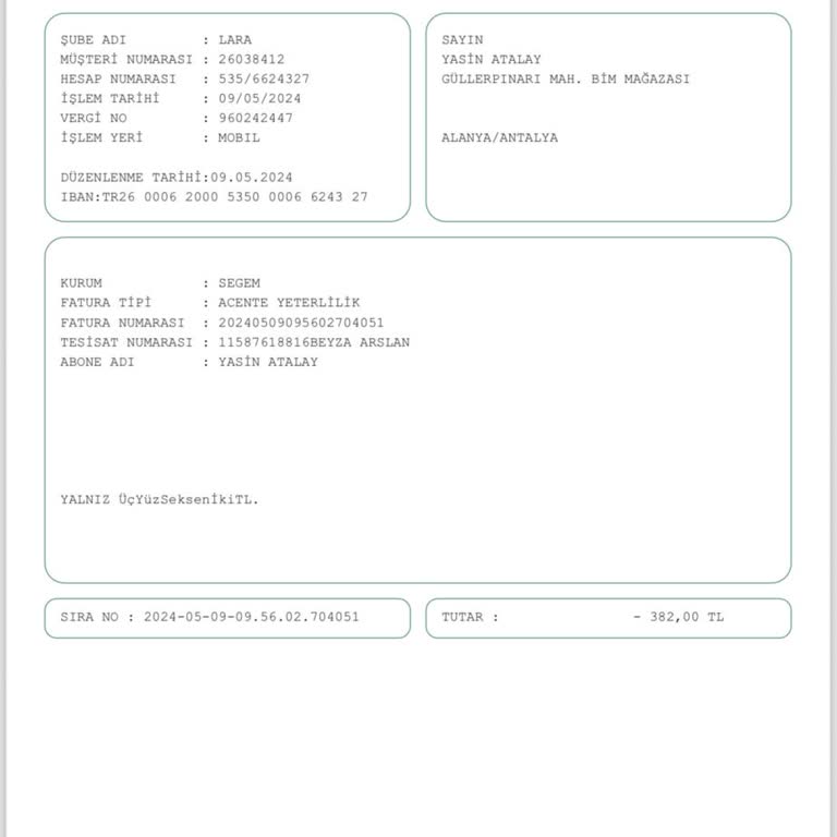 Segem Giriş Belgemi Alamıyorum