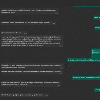 Mavi Ankara Gimart Mağazası Fatura Vermiyor