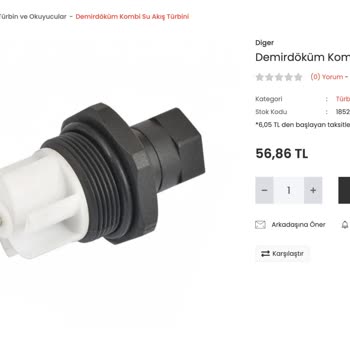 DemirDöküm Kombinin Abartılı Yedek Parça Fiyatları