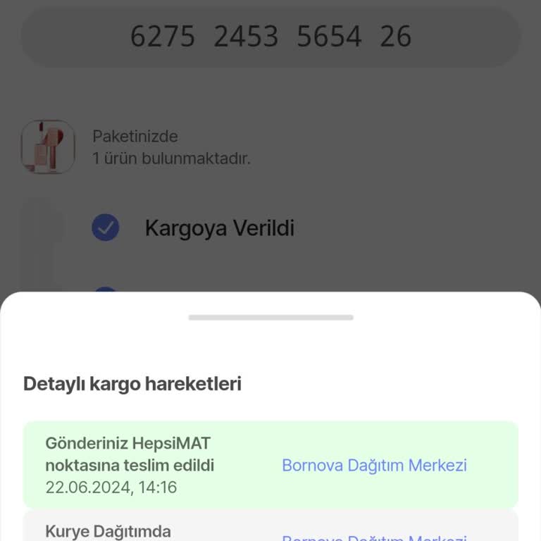 Hepsiburada Kargom Hepsimat Nokt- Geldi Gözüküyor Ama Kod Gönderilmedi