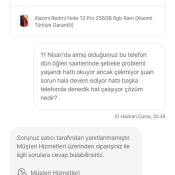 Xiaomi Hepsiburada & Enfa Teknoloji Şikayet