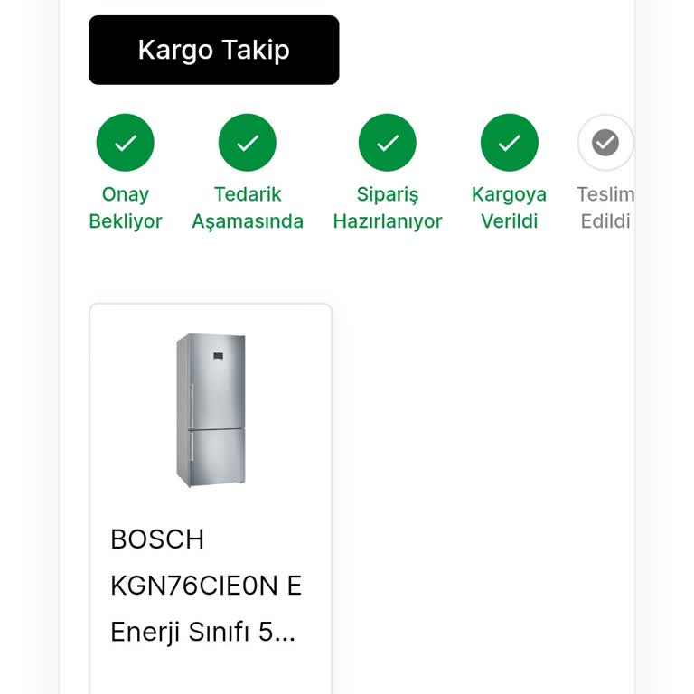 Bosch Media Markt Ürün Teslimatı Yapmıyor