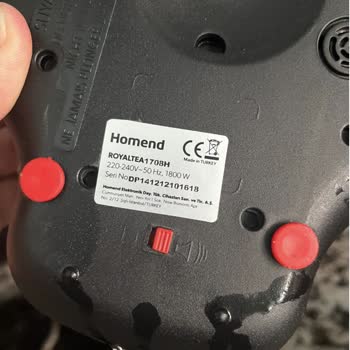 Homend Çay Makinesi İle Yaşadığım Sorunlar Ve Çözüm Beklentim