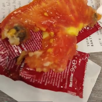 Carl's Jr. İçi Çürük Domatesli Ve Çürük Patatesli Hamburger
