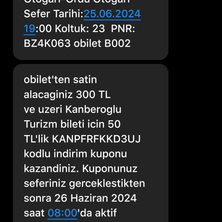 Obilet Bankamdan Parayı Alıyor Ama Bileti Vermiyor!