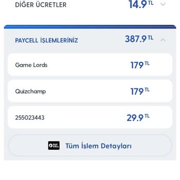 Turkcell Paycell Quizcamp Abonelik İadesi Talebi Mağduriyet Yaşıyorum