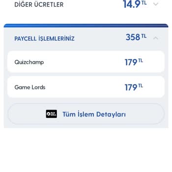Turkcell Paycell Quizcamp Abonelik İadesi Talebi Mağduriyet Yaşıyorum