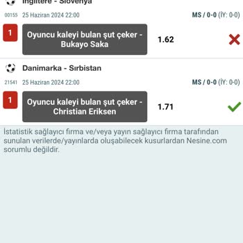 Nesine Kuponumun Haksız Yere Kaybeden Statüsüne Alınması