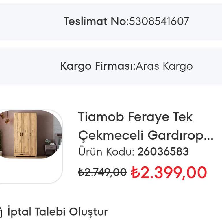 A101 Ürünüm Teslim Edilmedi
