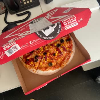 Getirden Sipariş Verdiğim Sbarro Pizza Kordonboyu