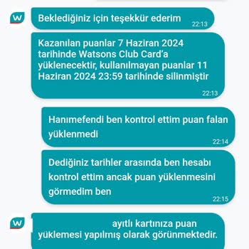 Watsons Kampanya Hediyesini Vermedi