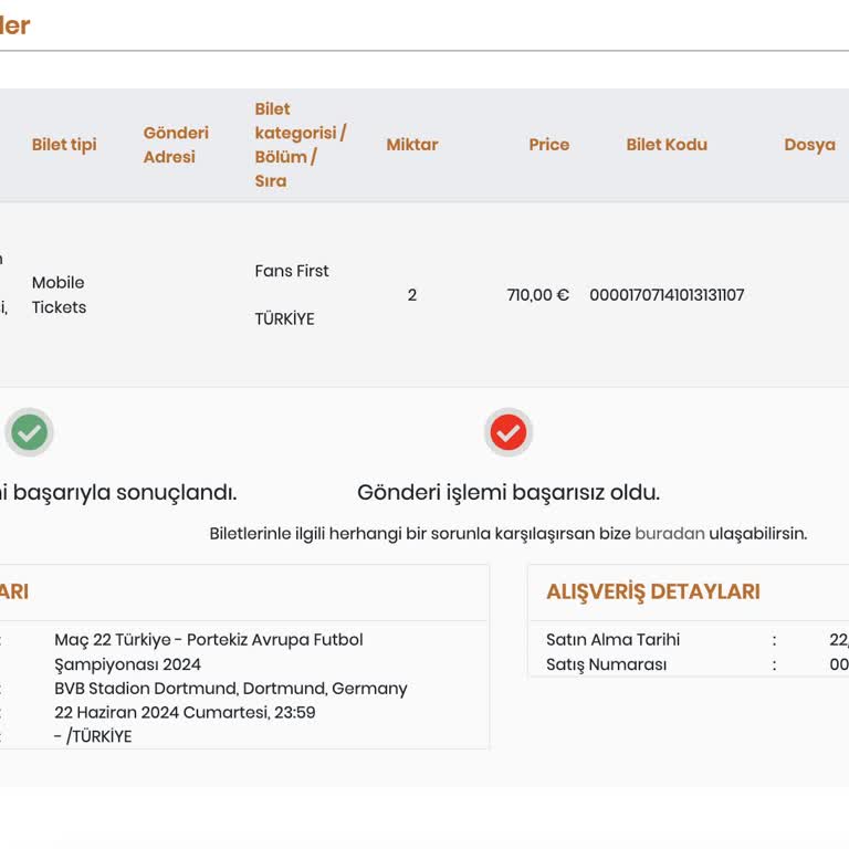 Biletwise Maça Saatler Kala Euro 2024 Biletimi İptal Etti