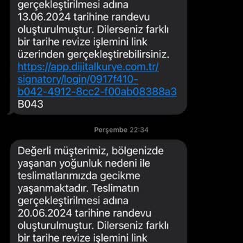 Dijital Kurye 4 Haftadır Sim Kartım Elime Ulaşmadı Kurye Erteliyor