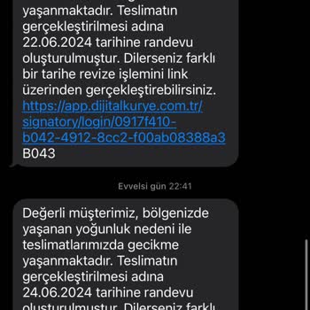Dijital Kurye 4 Haftadır Sim Kartım Elime Ulaşmadı Kurye Erteliyor