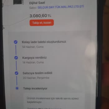 Hepsiburada Yanlış Gönderdikleri Ürünü 21 Gün İnceleyeceklermiş:)