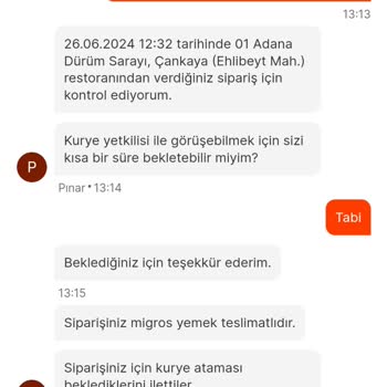 Migros Yemek Hem Siparişi Geciktiriyor, Hem Kafasına Göre İptal Ediyor