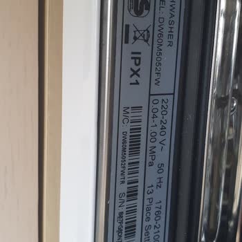 Samsung Bulaşık Makinesi Sepeti Paslandı