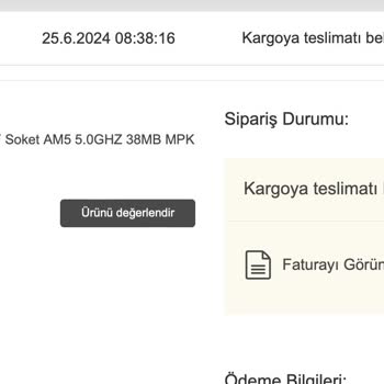 Vatan Bilgisayar Hazır Sistem Sorunu