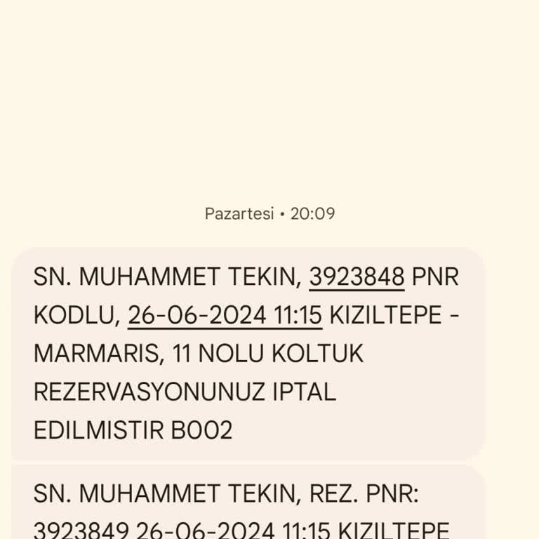 Türkiye Otobüsçüler Federasyonu Mardin Vif Otobüs Firmasını Şikayet Etme